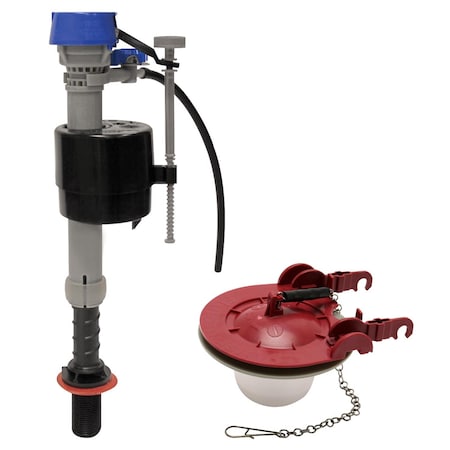 Fluidmaster Fluidmaster Performax Fill Valve And Flapper Kit Multicolored K-400H-040-T5